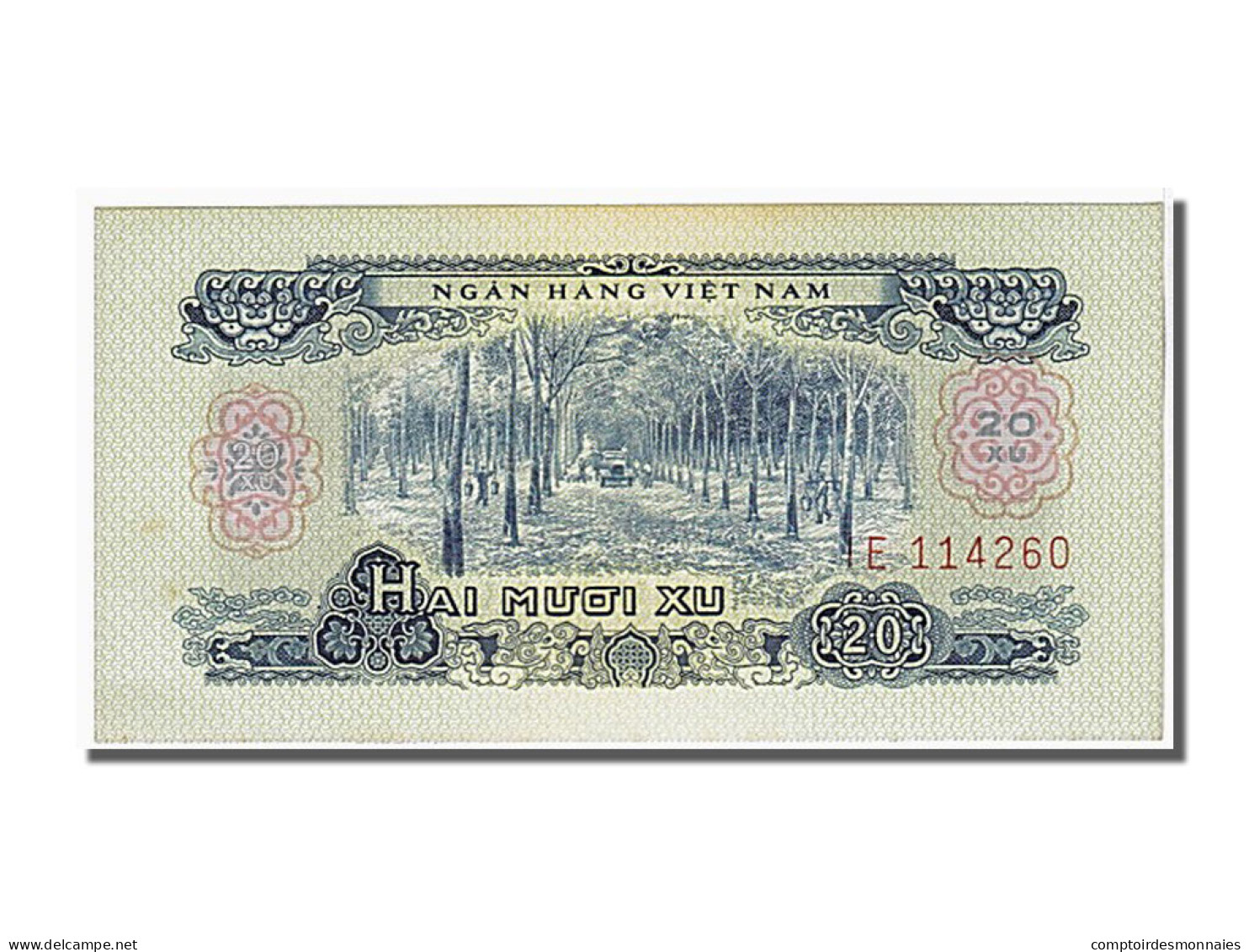 Billet, South Viet Nam, 20 Xu, 1966, NEUF - Viêt-Nam