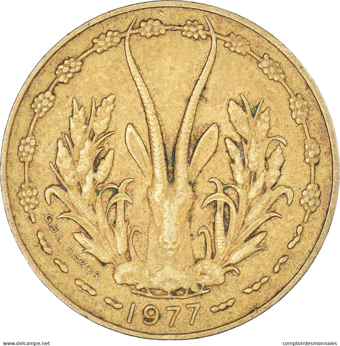 Monnaie, Communauté économique Des États De L'Afrique De L'Ouest, 10 Francs - Costa De Marfil