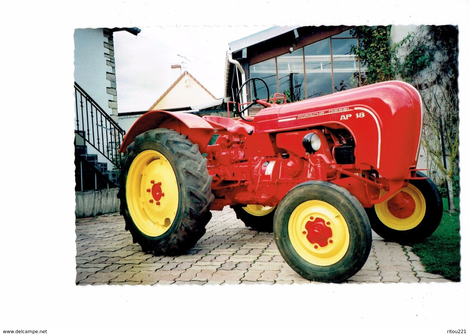 21 - Côte D'Or - VARANGES - N° 32 - M. Brullebaut Restaurateur De Tracteurs - Tracteur Gros Plan PORSCHE DIESEL AP 18 - Trattori