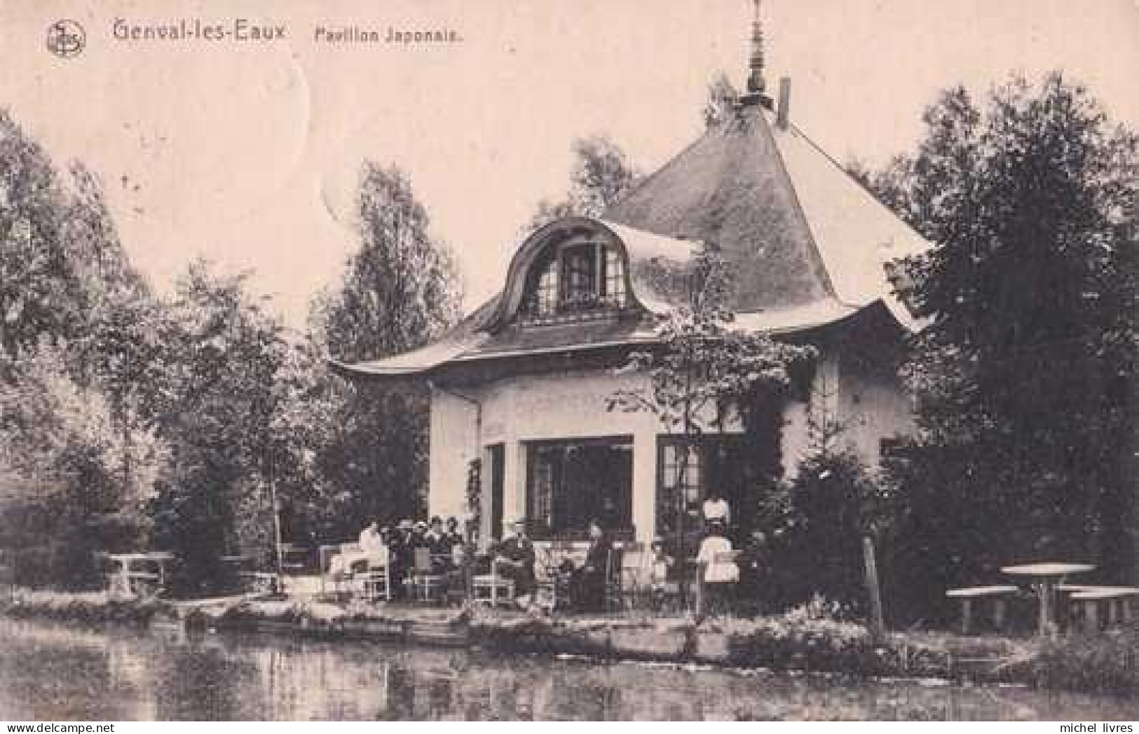 Genval Les Eaux - Pavillon Japonais -  Circulé En 1921 - TBE - Rixensart - Rixensart
