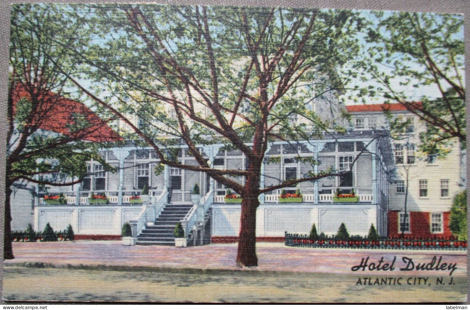 USA UNITED STATES NEW YORK ATLANTIC CITY DUDLEY HOTEL CARD CARTE POSTALE POSTKARTE POSTCARD ANSICHTSKARTE CARTOLINA - Syracuse