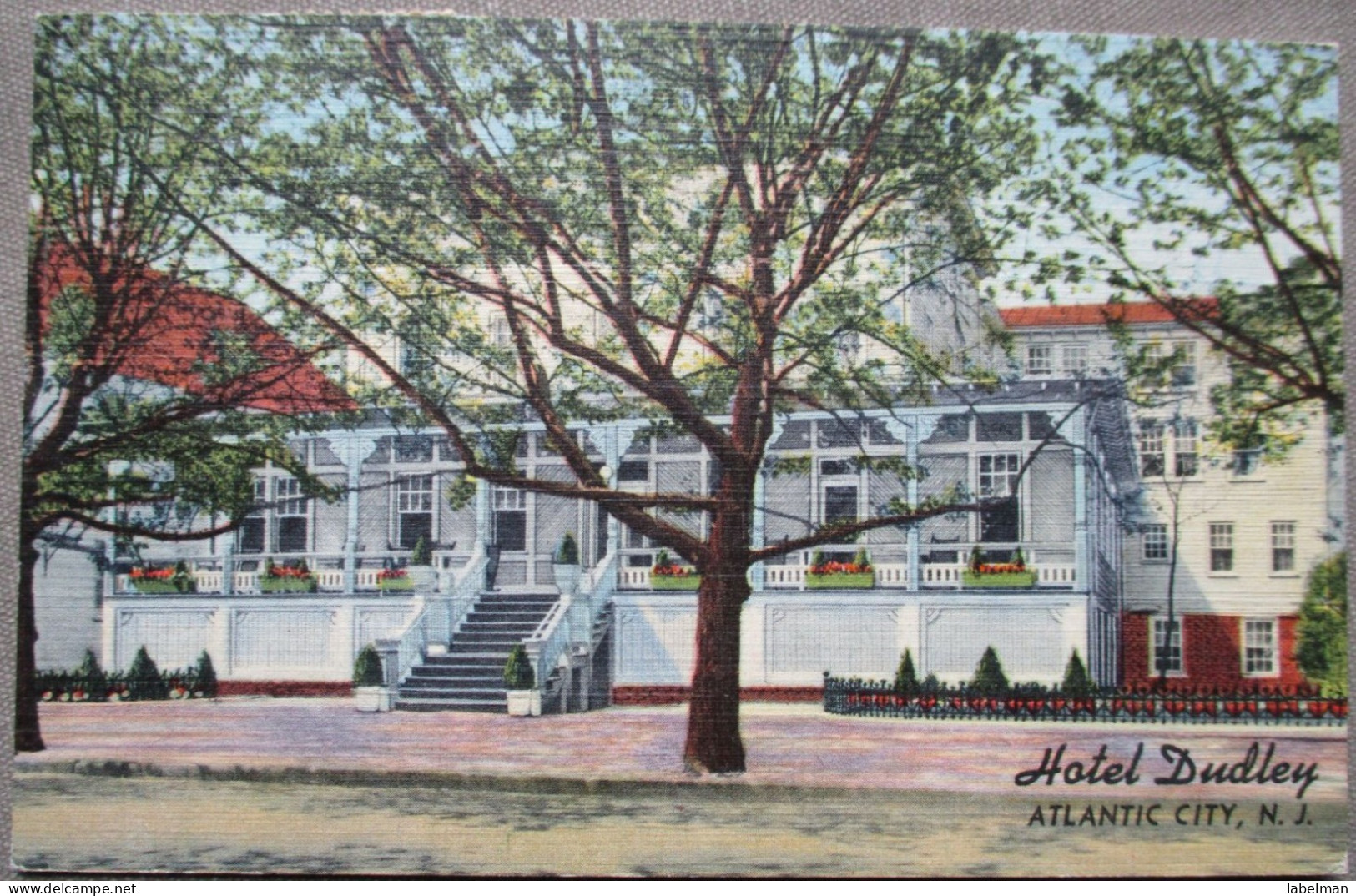 USA UNITED STATES NEW YORK ATLANTIC CITY DUDLEY HOTEL CARD CARTE POSTALE POSTKARTE POSTCARD ANSICHTSKARTE CARTOLINA - Syracuse