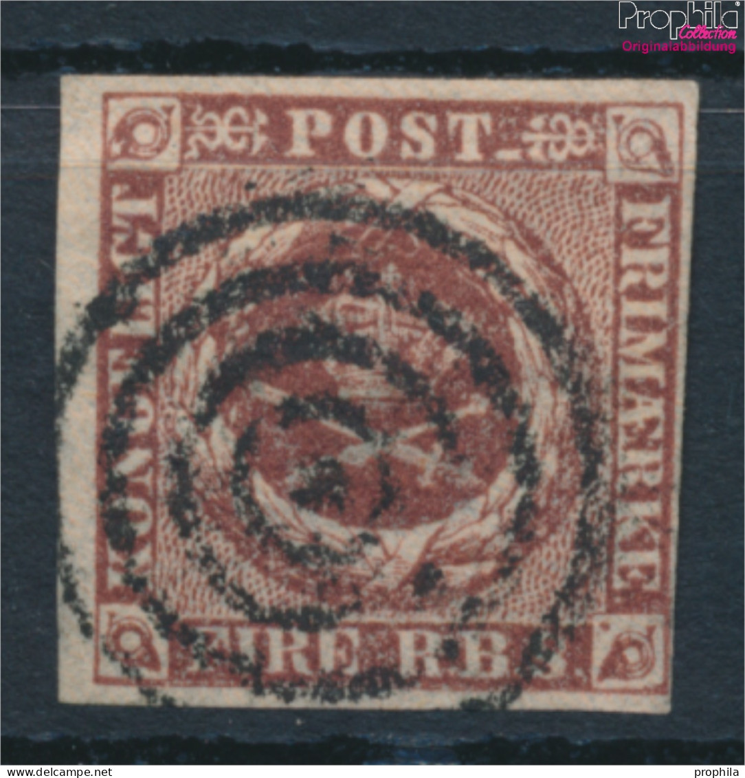 Dänemark 1 (kompl.Ausg.) Gestempelt 1854 Kroninsignien (10301420 - Used Stamps