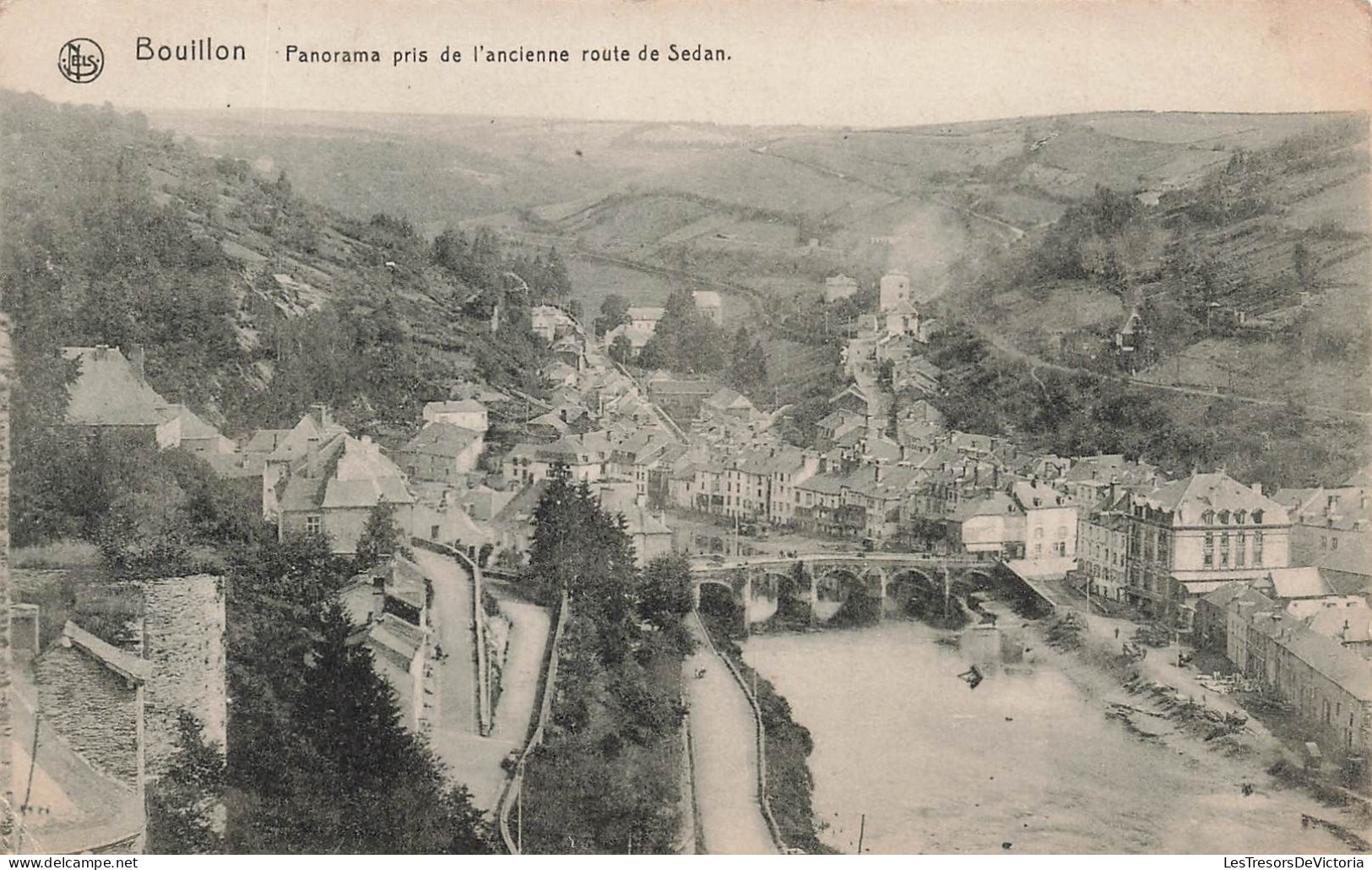 BELGIQUE - Bouillon - Panorama Pris De L'ancienne Route De Sedan - Carte Postale Ancienne - Bouillon