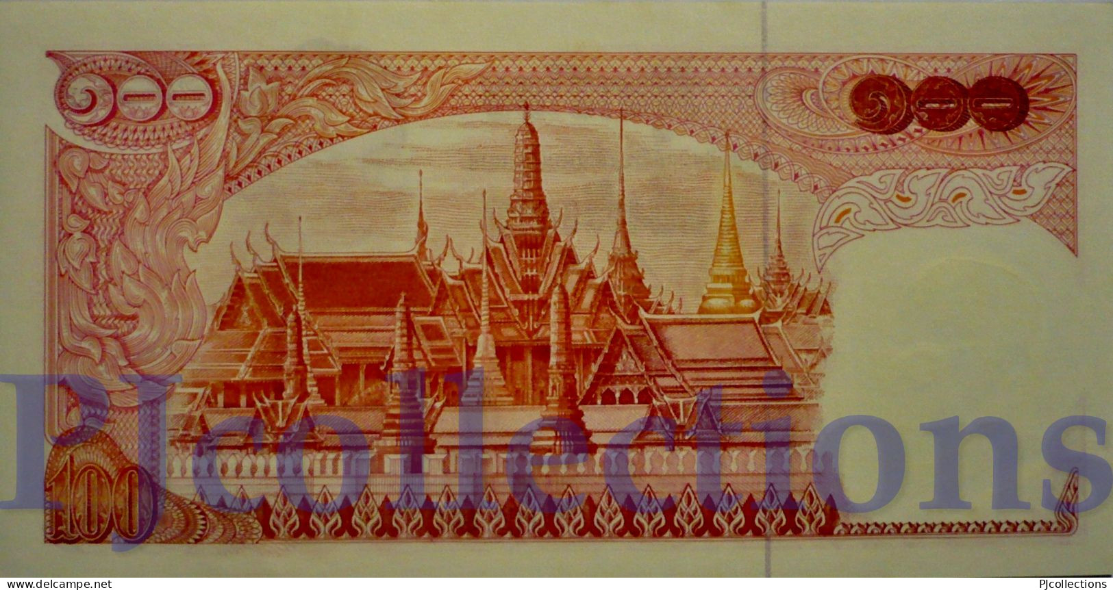 THAILAND 100 BAHT 1969 PICK 85a AUNC - Tailandia