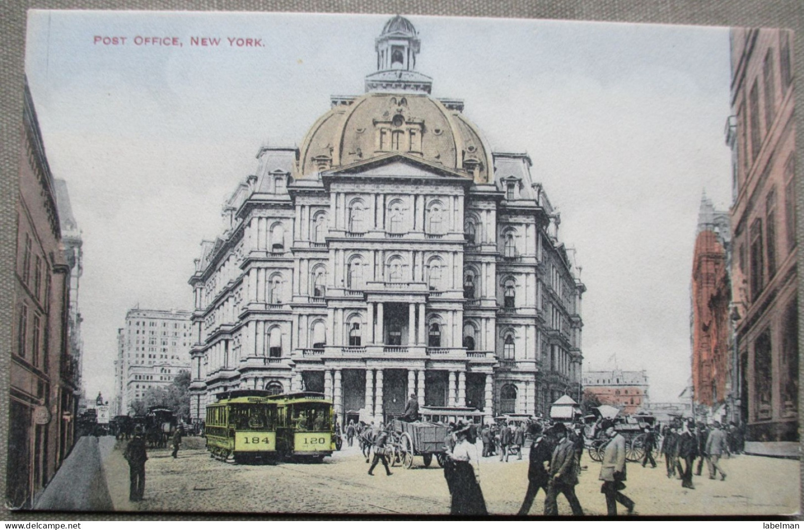 USA UNITED STATES NEW YORK POST OFFICE BUILDING KARTE CARD CARTE POSTALE POSTKARTE POSTCARD ANSICHTSKARTE CARTOLINA - Syracuse