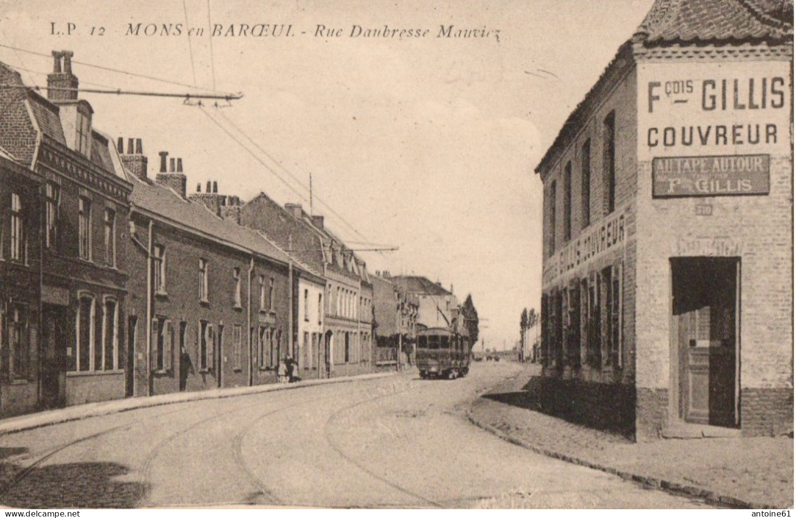 MONS EN BAROEUL - Rue Daubresse Mauviez (tramway) - Marcq En Baroeul