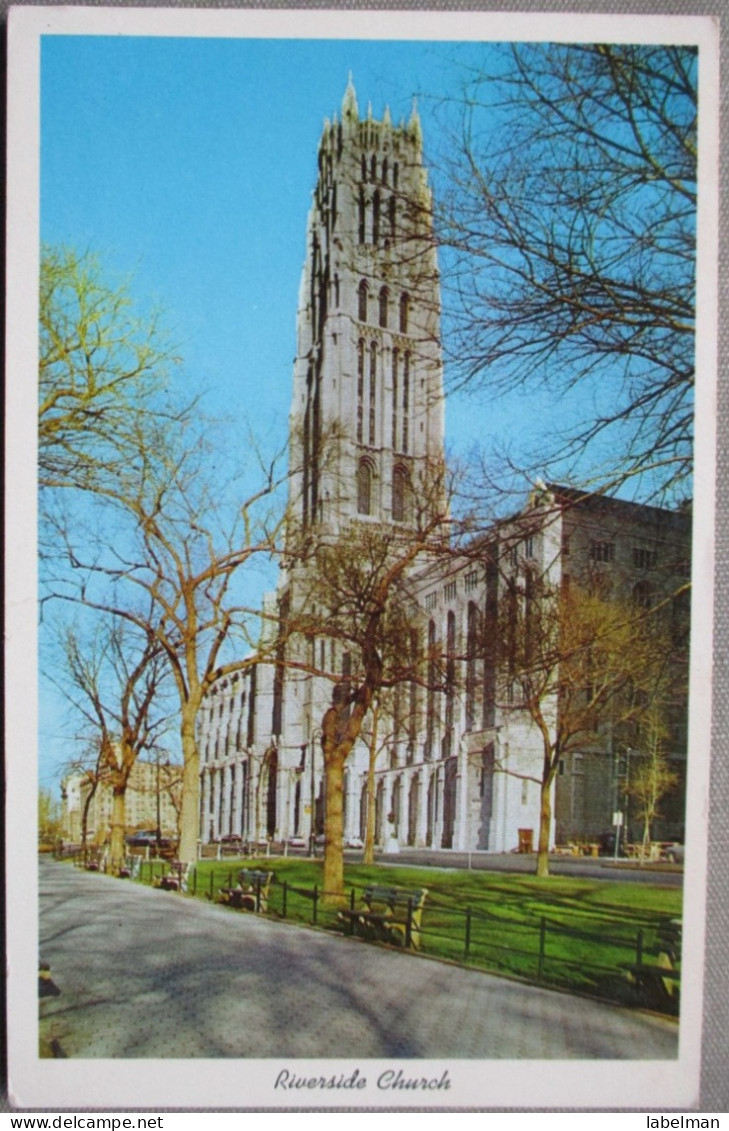 USA UNITED STATES NEW YORK RIVERSIDE CHURCH KARTE CARD CARTE POSTALE POSTKARTE POSTCARD ANSICHTSKARTE CARTOLINA - Syracuse