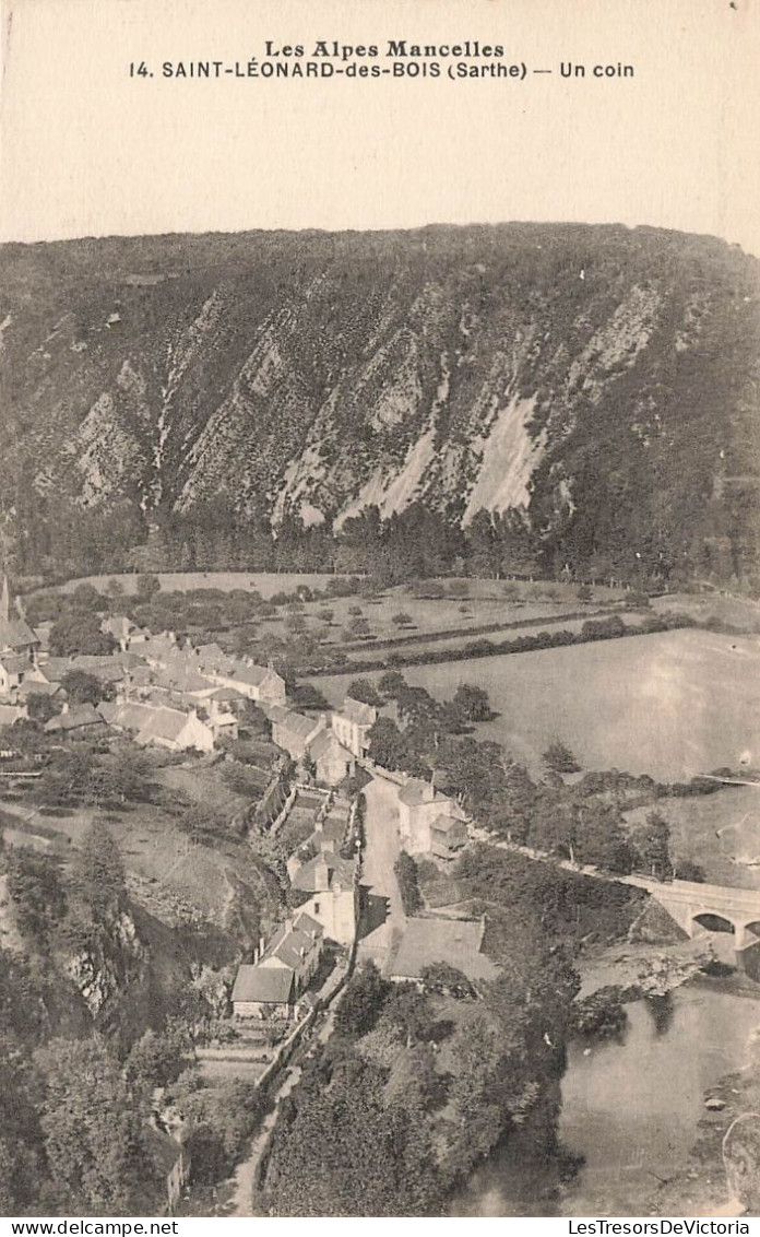 FRANCE - Les Alpes Mancelles - Saint Léonard Les Bois - Un Coin - Carte Postale Ancienne - Saint Leonard Des Bois