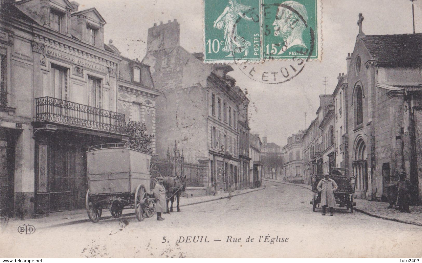 5 DEUIL                                 Rue De L Eglise - Deuil La Barre