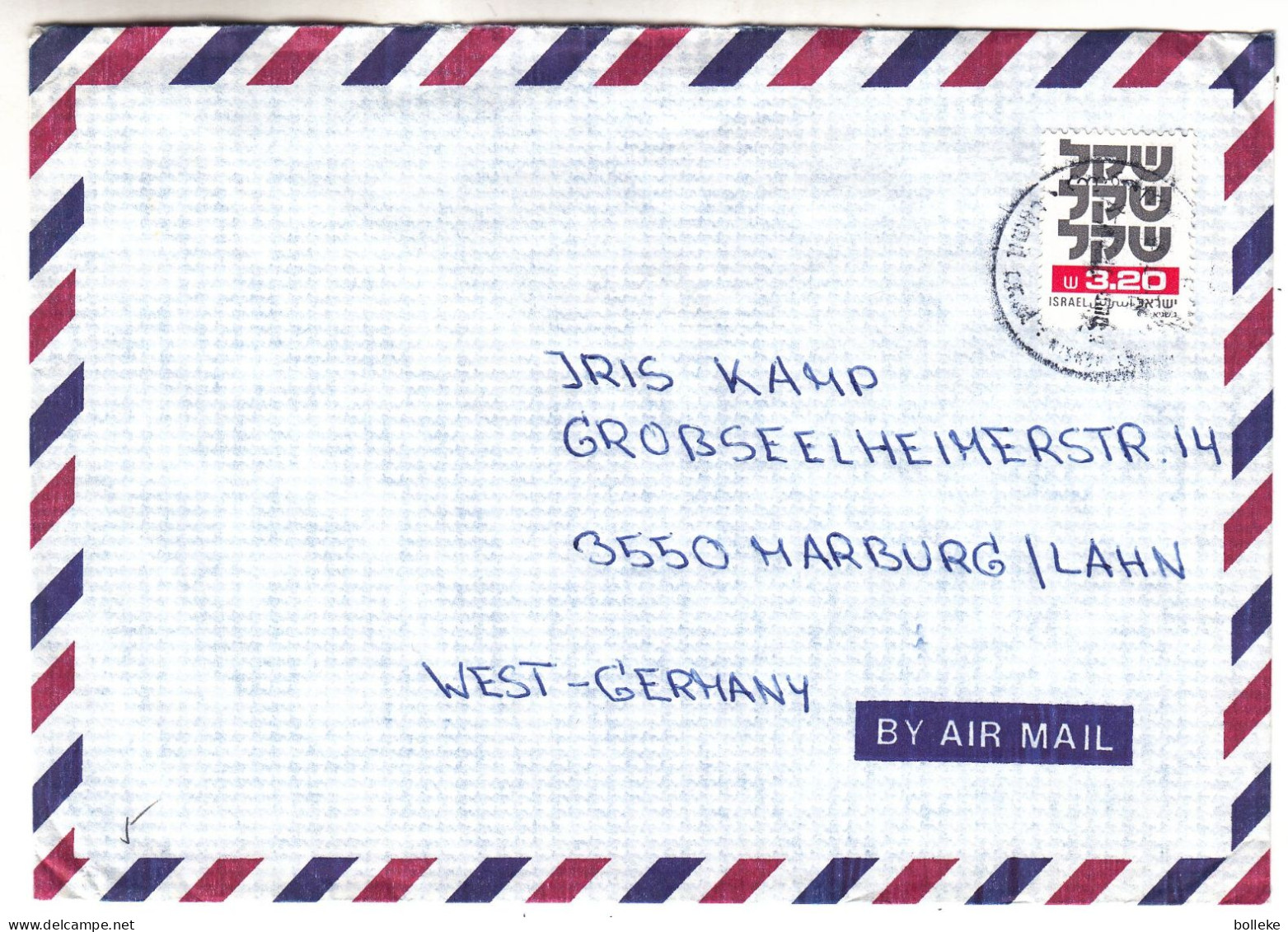 Israël - Lettre Expédié Vers Hamburg - - Covers & Documents