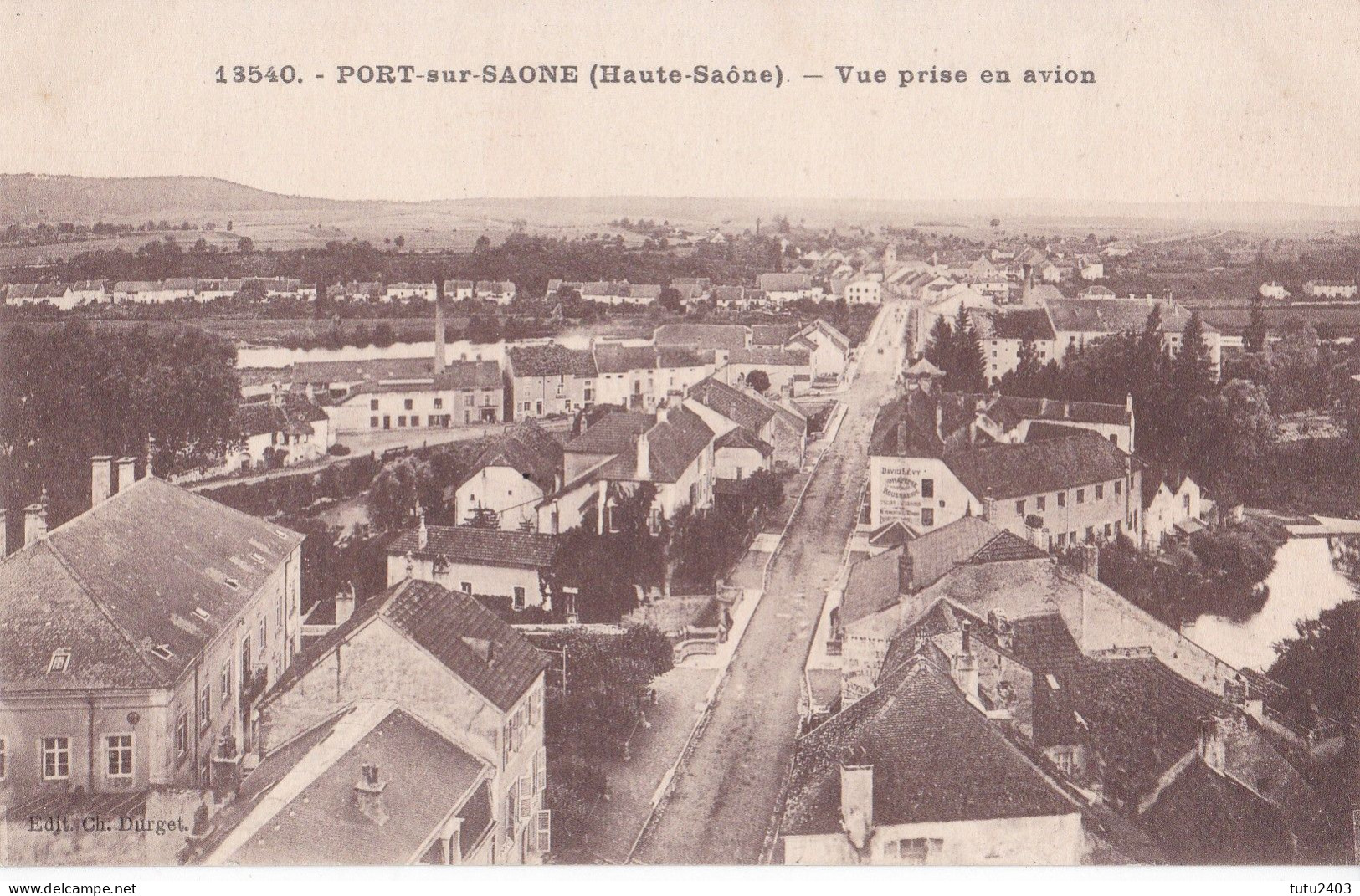 13540 PORT SUR SAONE                       Vue Prise En Avion - Port-sur-Saône