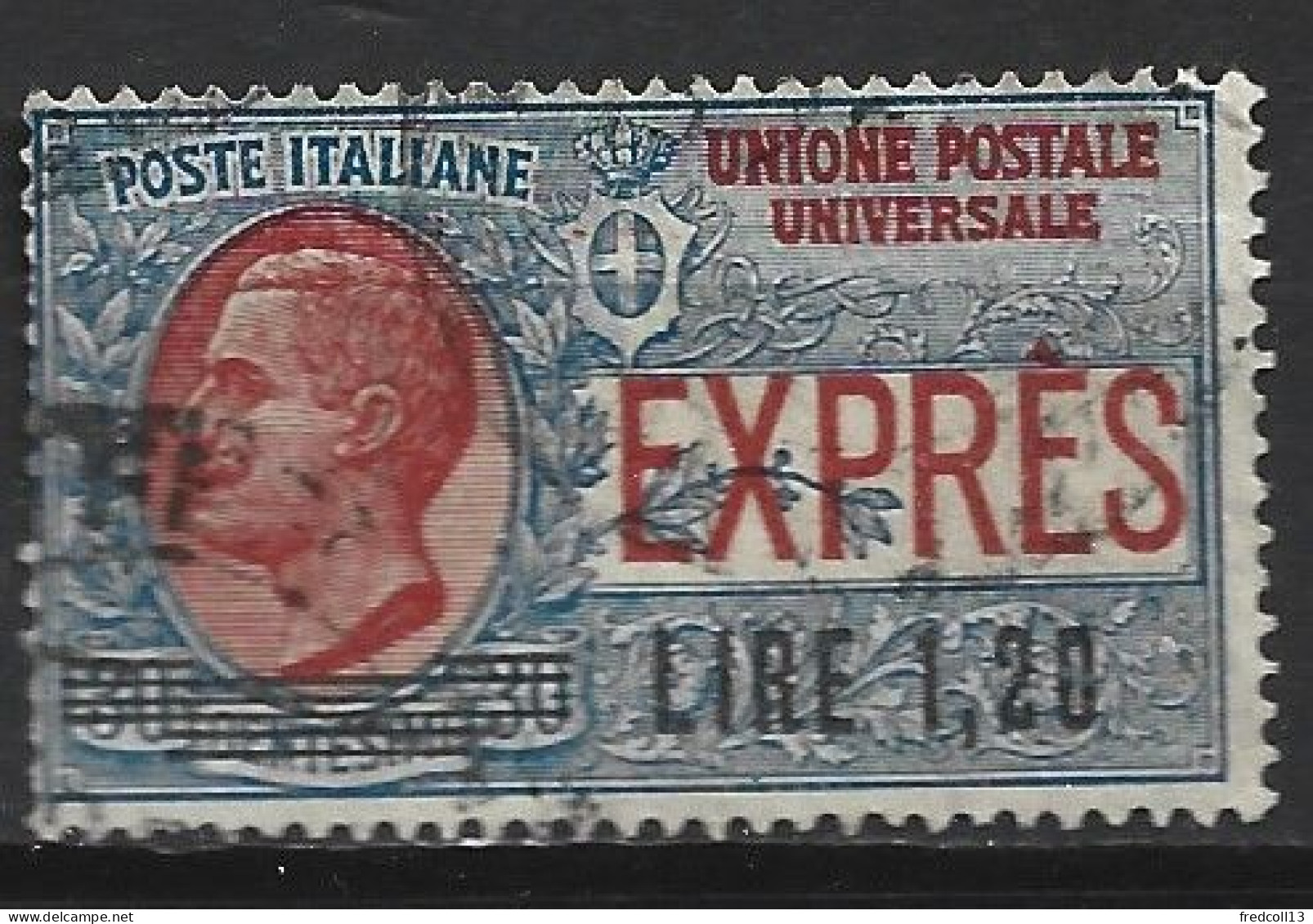 ITALIE EXPRES 7 Oblitéré Côte 3 € - Express Mail