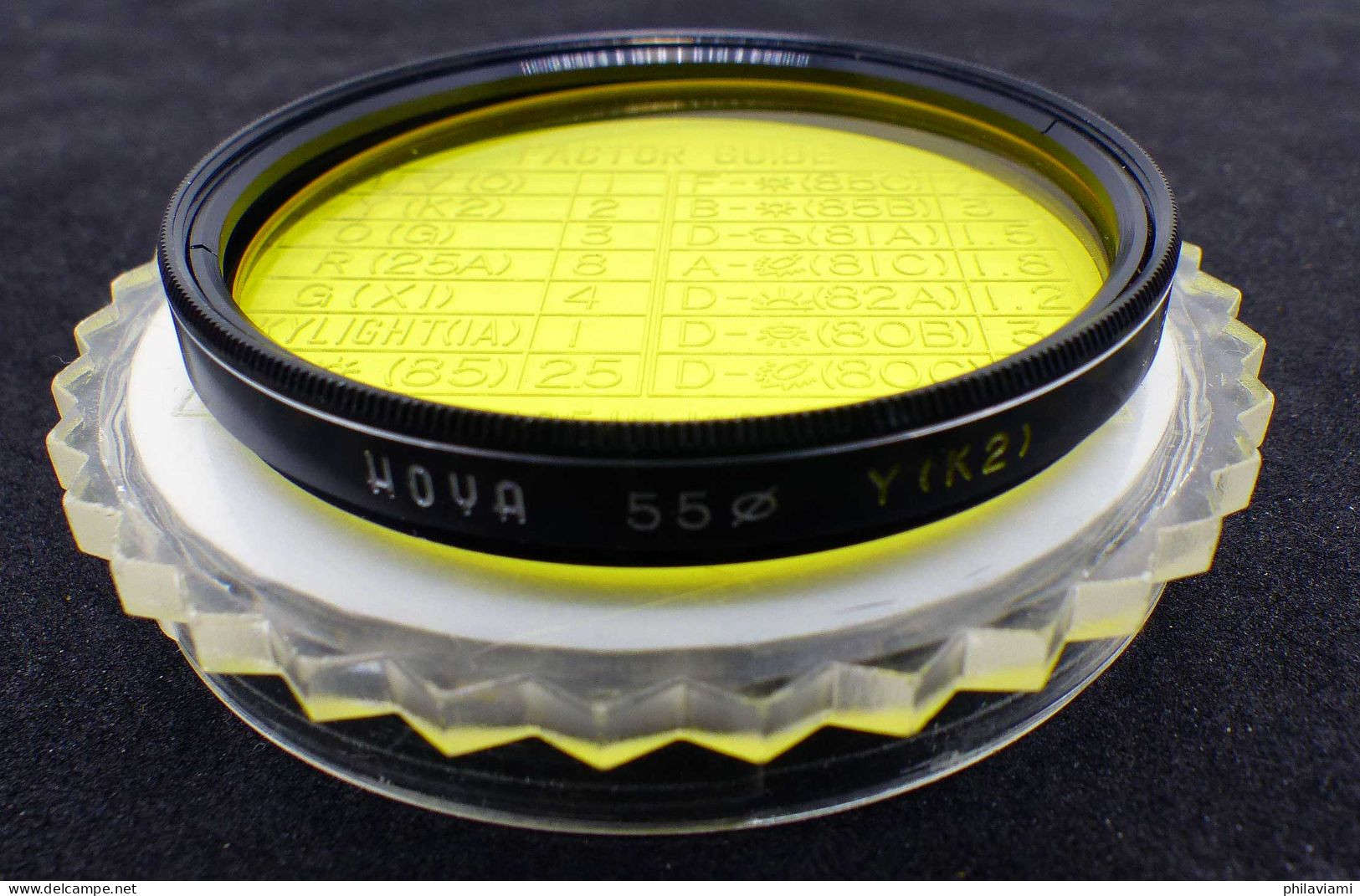 Hoya Trois Filtres: UV, Yellow Et CS (Cross Screen) Monture 55mm - Linsen