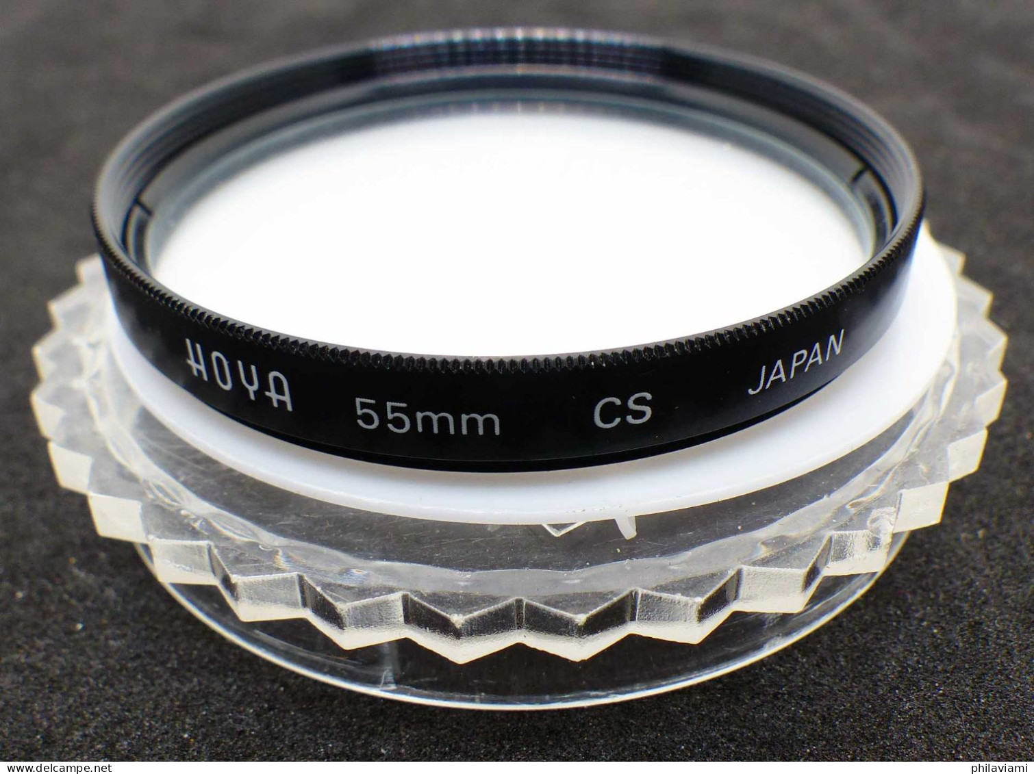 Hoya trois filtres: UV, Yellow et CS (Cross screen) monture 55mm