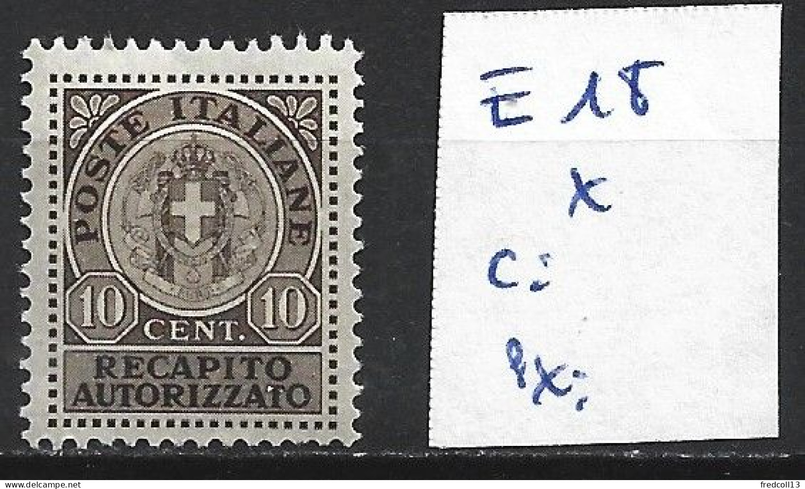 ITALIE EXPRES 18 * Côte 0.20 € - Express Mail