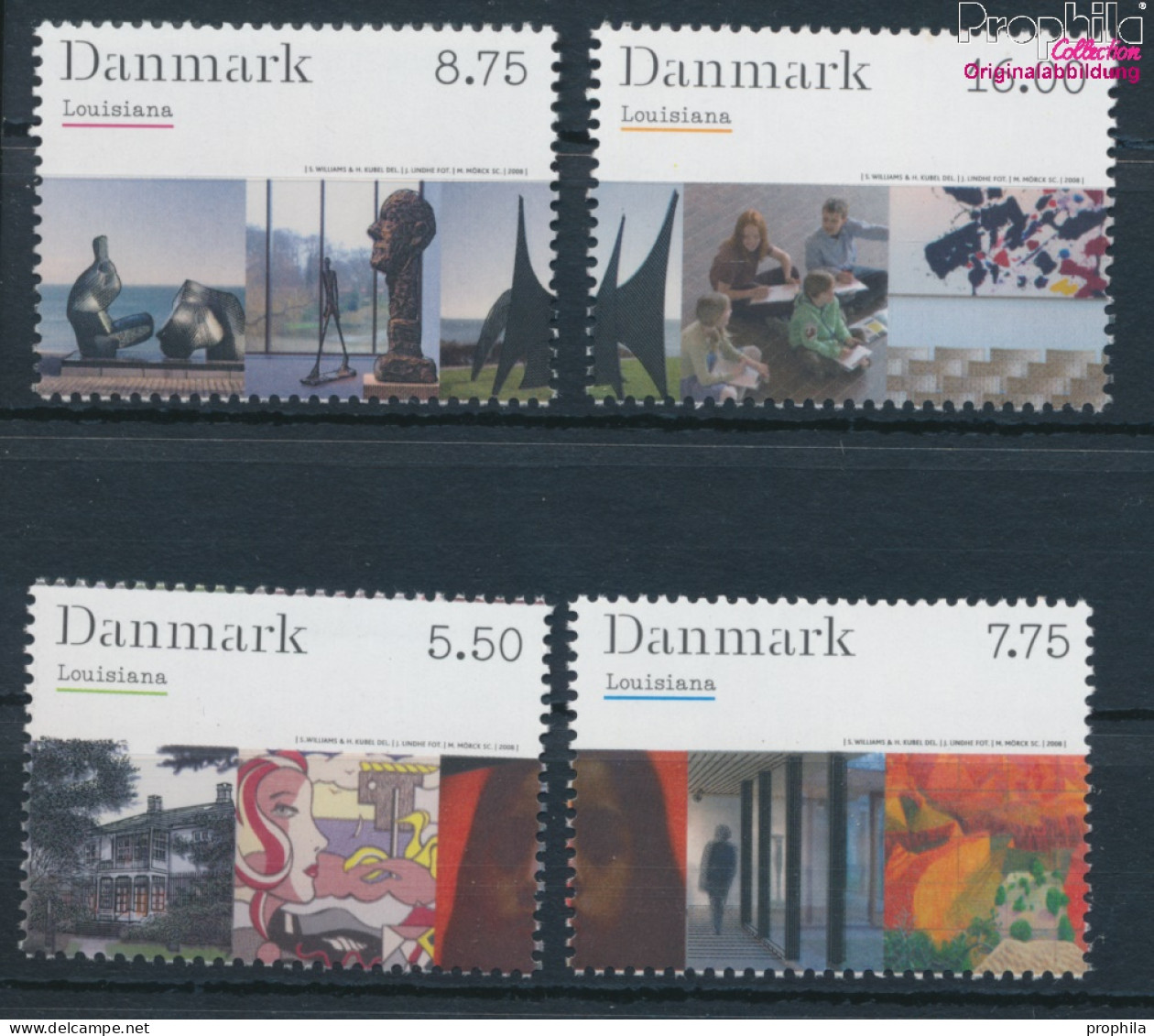 Dänemark 1497-1500 (kompl.Ausg.) Postfrisch 2008 Kunst (10301443 - Nuevos