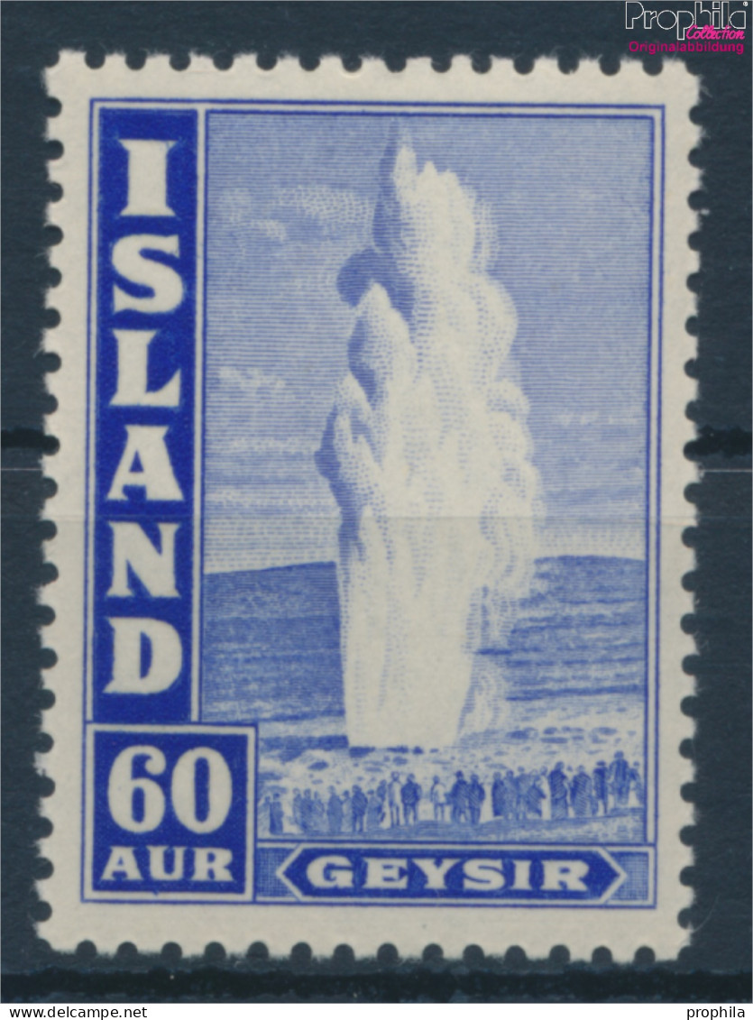 Island 229E Weite Zähnung 11 1/2 Postfrisch 1943 Freimarken (10293709 - Nuevos