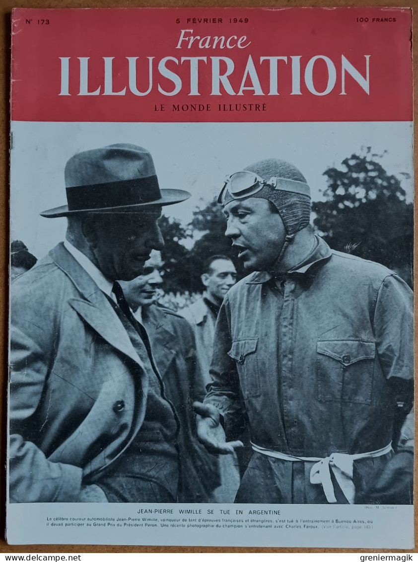 France Illustration N°173 05/02/1949 Procès Kravchenko/Jean-Pierre Wimille/Volcan Paricutin/Fratellini/Gauguin à Tahiti - Informations Générales