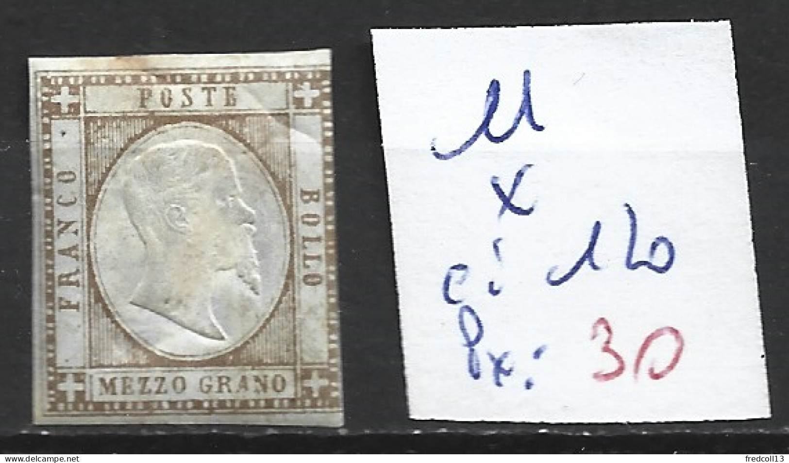 ITALIE DEUX-SICILES 11 * Côte 120 € - Sicilia