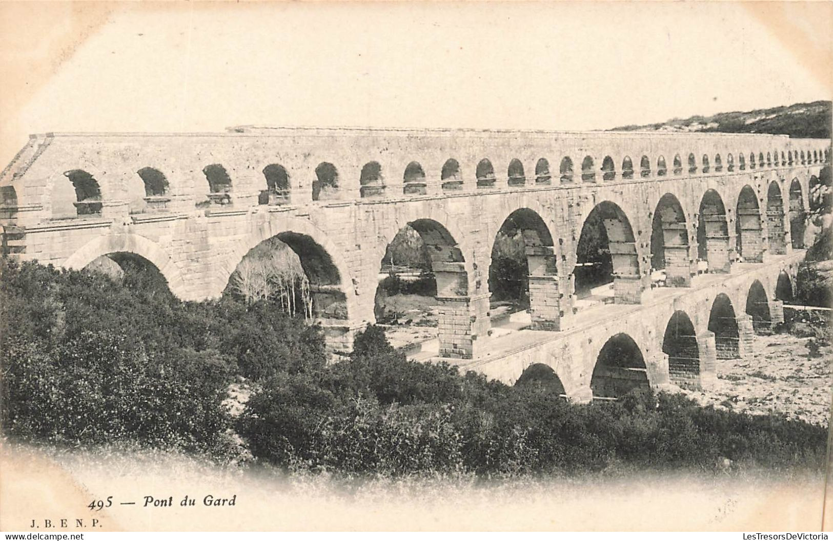 FRANCE - Vue Panoramique Du Pont Du Gard - Carte Postale Ancienne - Autres & Non Classés