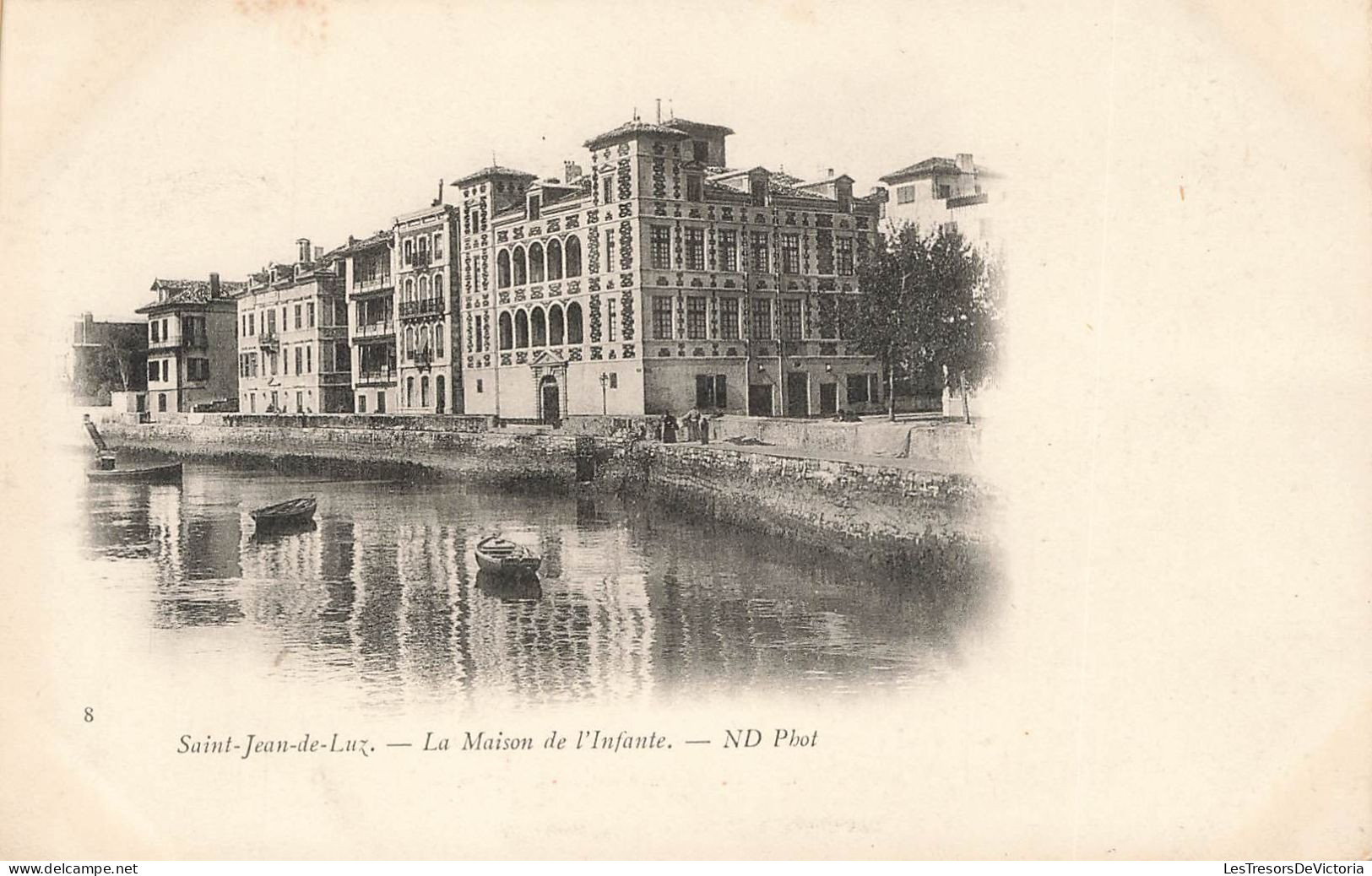 FRANCE - Saint Jean De Luz - Vue Panoramique De La Maison De L'infante - ND Phot - Carte Postale Ancienne - Saint Jean De Luz