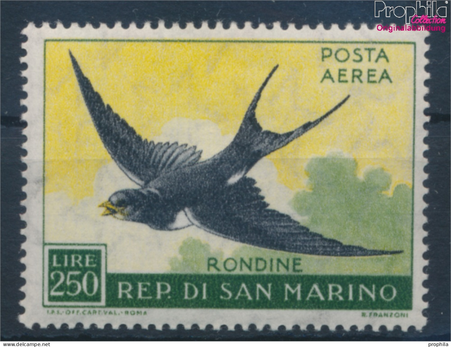 San Marino 610 Postfrisch 1959 Vögel (10325356 - Neufs
