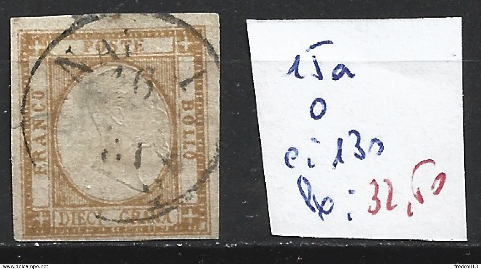 ITALIE DEUX-SICILES 15a Oblitéré Côte 130 € ( Clair ) - Sicile