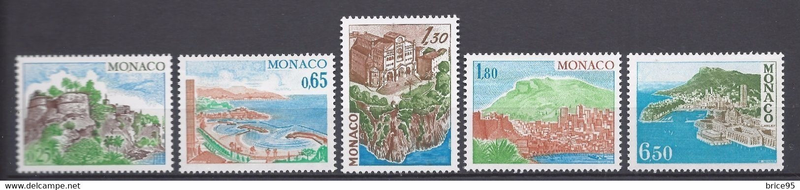 Monaco - YT N° 1147 à 1151 ** - Neuf Sans Charnière - 1978 - Nuovi