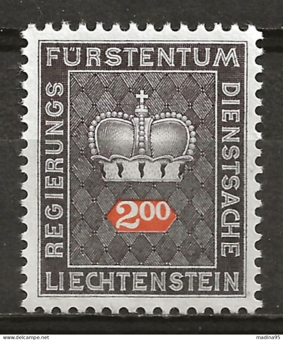 LIECHTENSTEIN: **, SERV. N° YT 56, TB - Service