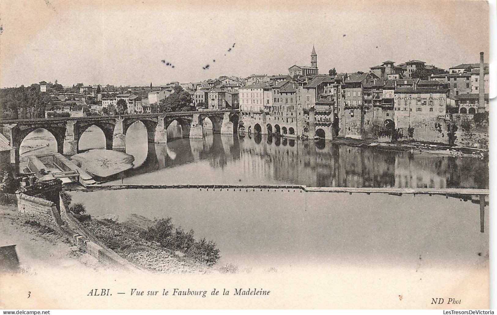 FRANCE - Albi - Vue Générale Sur Le Faubourg De La  Madeleine  - Carte Postale Ancienne - Albi