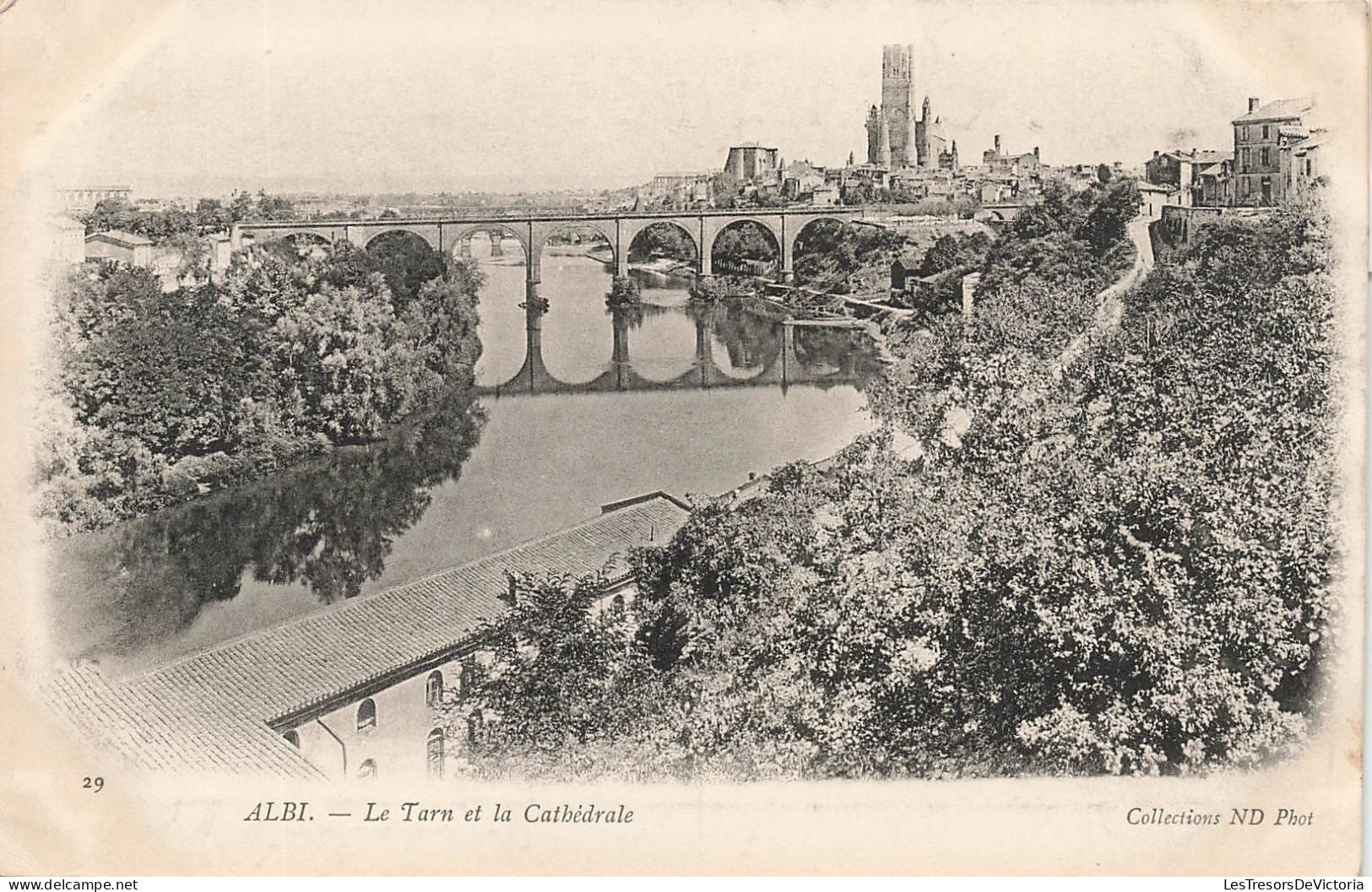 FRANCE - Albi - Vue Générale Sur Le Tarn Et La Cathédrale  - Carte Postale Ancienne - Albi