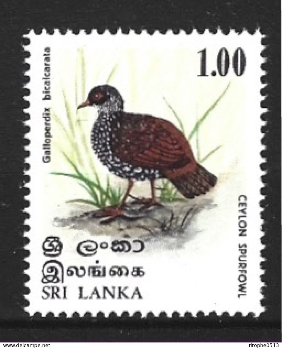 SRI LANKA. N°529 De 1979. Galloperdix. - Perdrix, Cailles