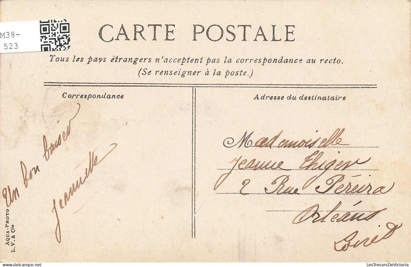 FRANCE - St Malo - La Grande Rue - Café Du Havre - Boulangerie - Plaques  Et Enseignes - Carte Postale Ancienne - Saint Malo