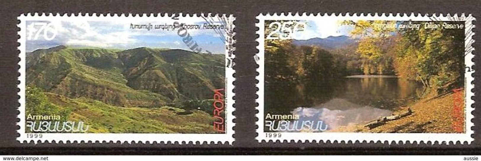 CEPT 1999 Armenie Armenia Yvertn° 313-14 (°) Oblitéré Used - 1999