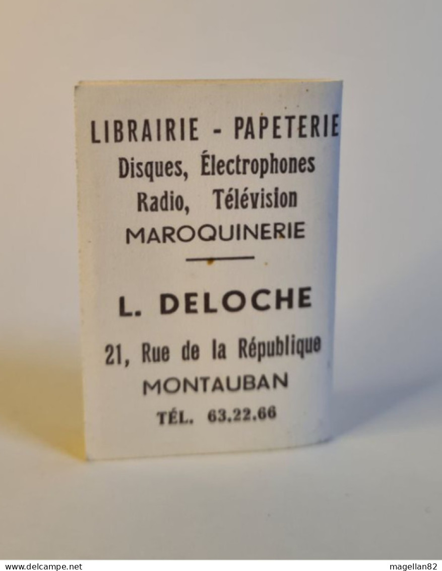 Ancien Mini Calendrier. Almanach. Porte Bonheur. Cerisier Japon. Année 1969. Publicité Deloche Montauban. - Kleinformat : 1961-70