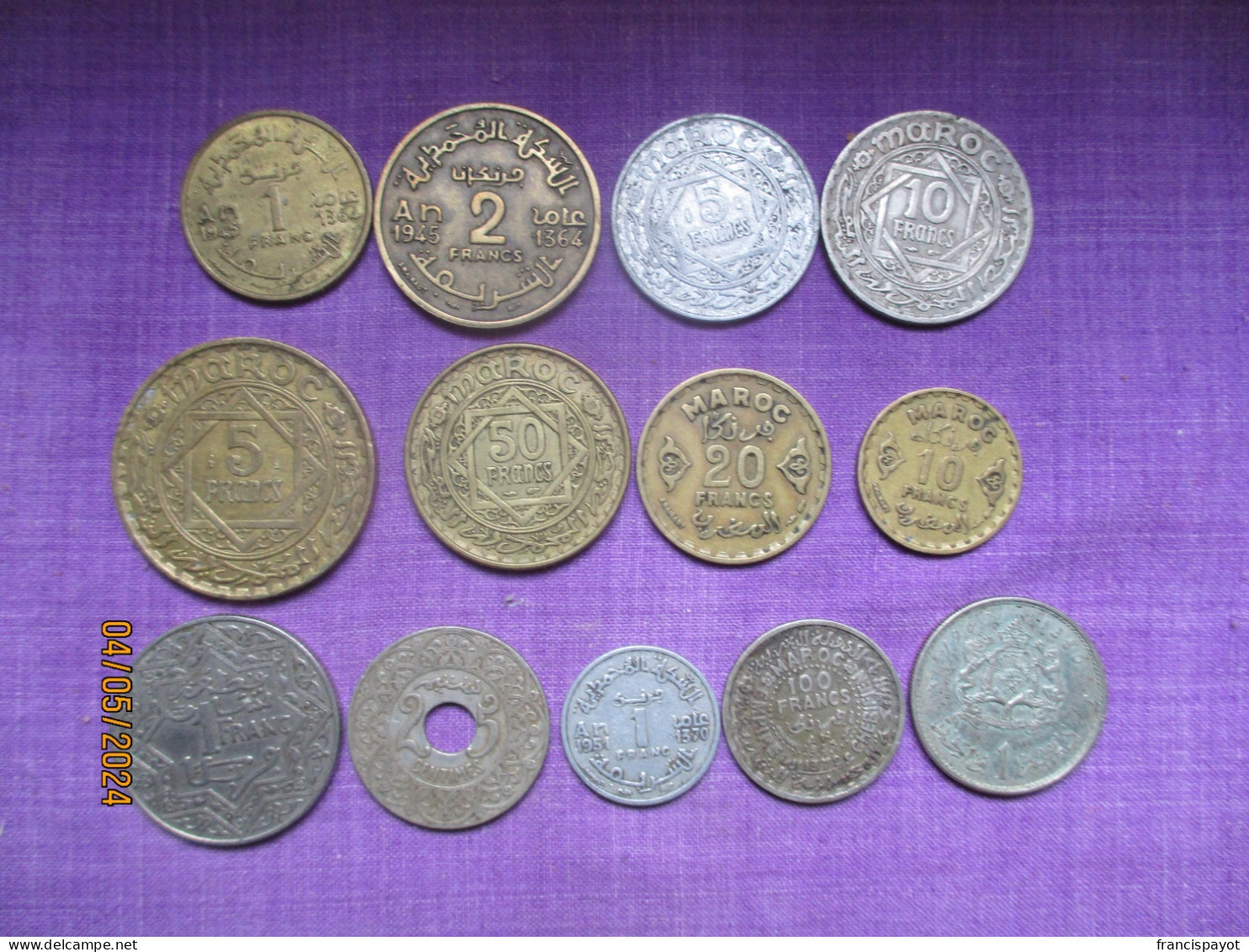 Lot Maroc 13 Pièces - Mezclas - Monedas