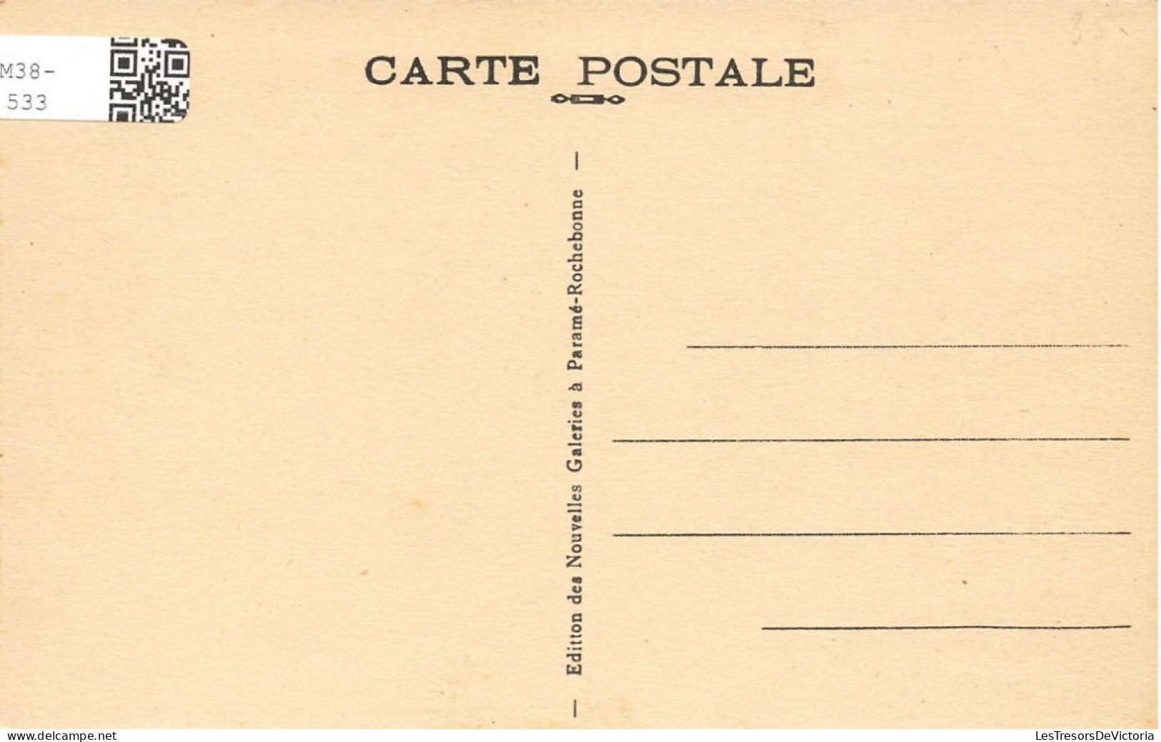 FRANCE - Paramé - Rochebonne - La Digue (Côté Paramé) - Carte Postale Ancienne - Parame