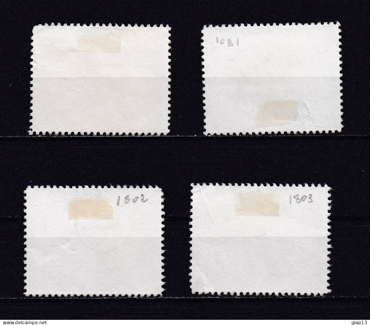 ETATS-UNIS 1988 TIMBRE N°1800/03 OBLITERE CHATS - Used Stamps
