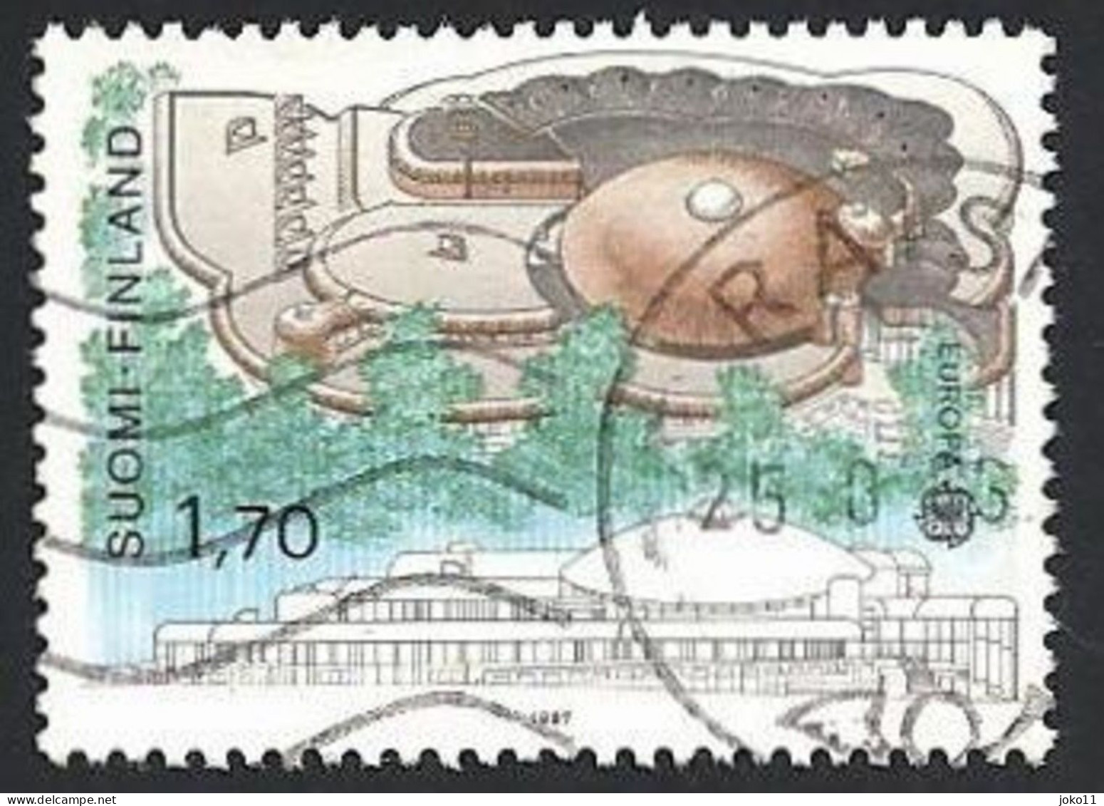 Finnland, 1987, Mi.-Nr. 1021, Gestempelt - Used Stamps