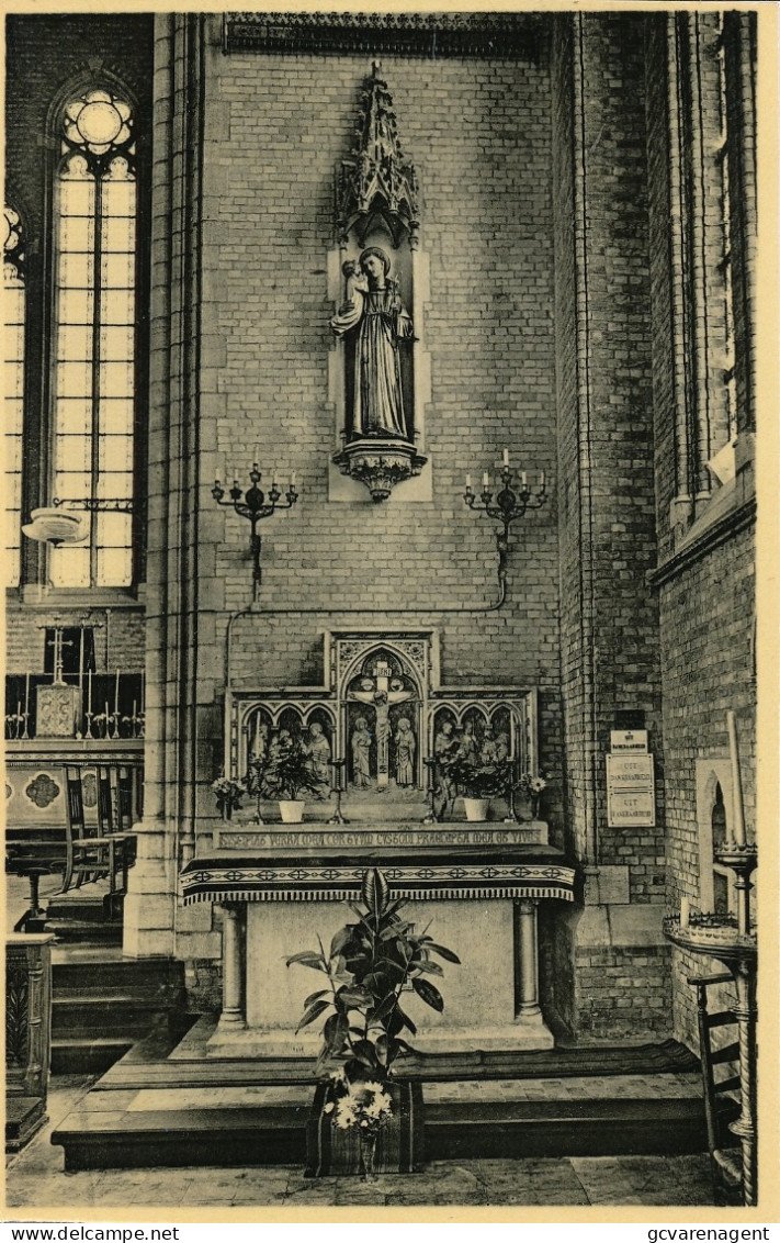 BALGERHOEKE   SINT ANTONIUSKERK ALTAAR  2 SCANS - Eeklo