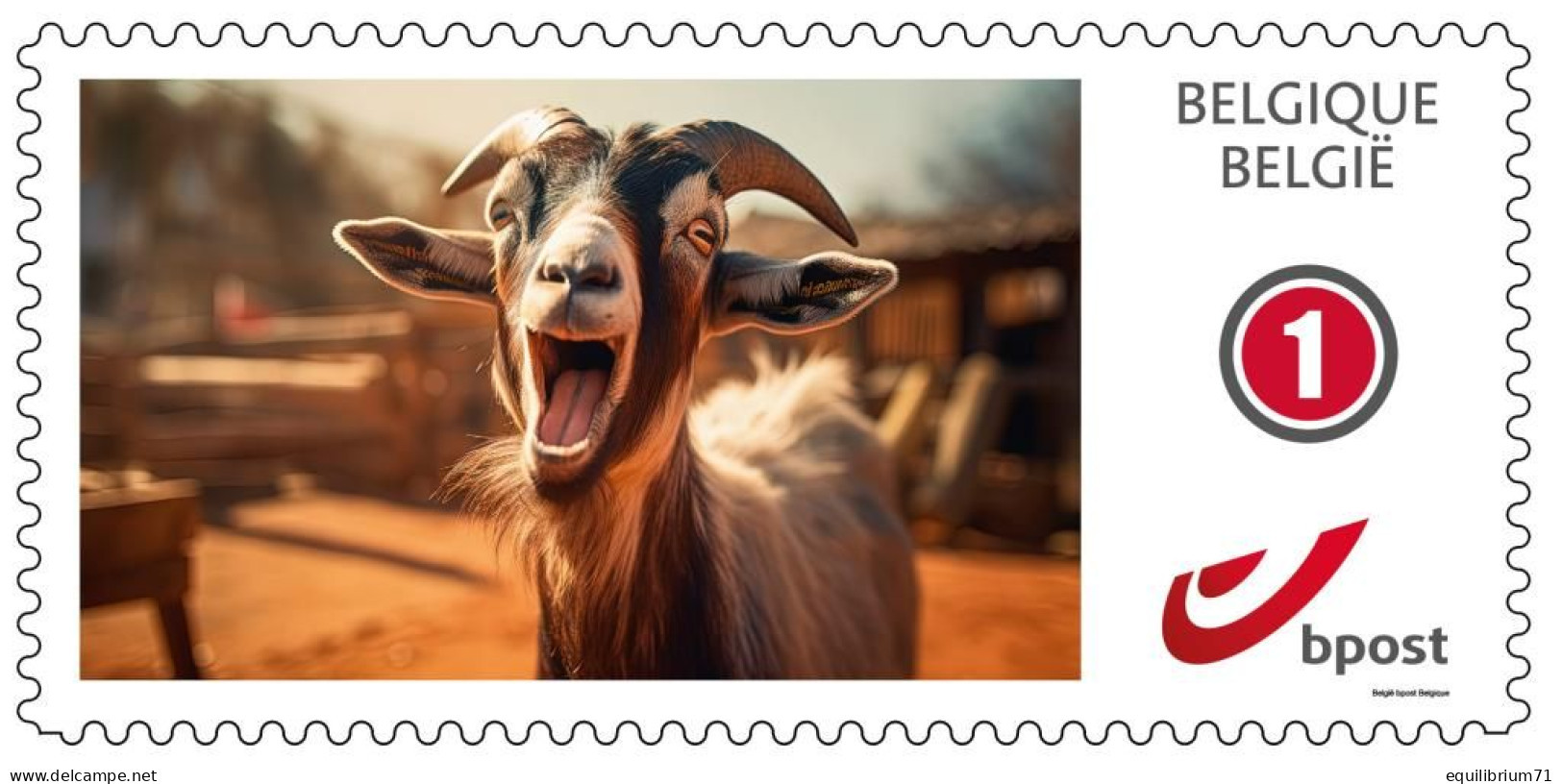 DUOSTAMP** / MYSTAMP** - Animaux de la ferme / Dieren op de boerderij / Nutztiere / Farm animals - SPECIAL EDITION