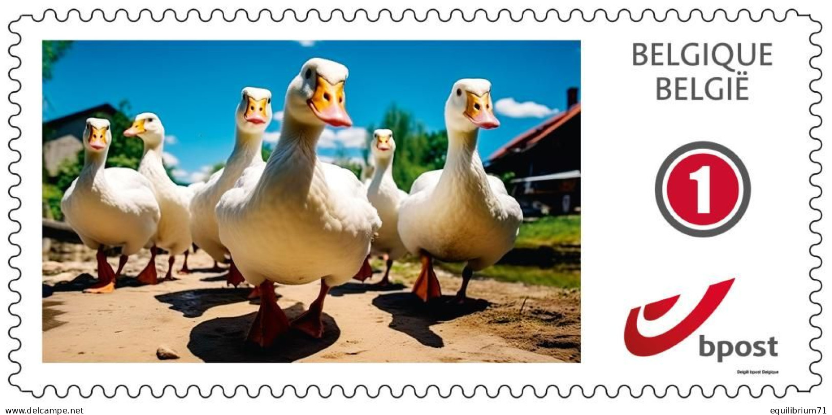 DUOSTAMP** / MYSTAMP** - Animaux de la ferme / Dieren op de boerderij / Nutztiere / Farm animals - SPECIAL EDITION