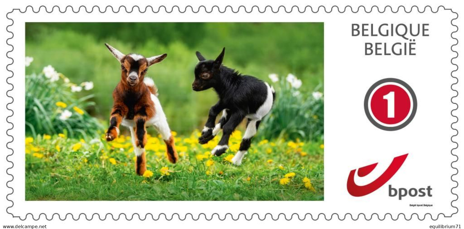 DUOSTAMP** / MYSTAMP** - Animaux de la ferme / Dieren op de boerderij / Nutztiere / Farm animals - SPECIAL EDITION