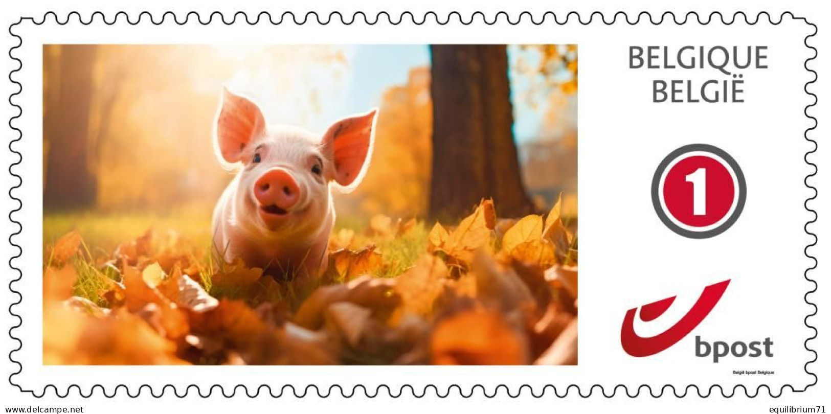 DUOSTAMP** / MYSTAMP** - Animaux de la ferme / Dieren op de boerderij / Nutztiere / Farm animals - SPECIAL EDITION