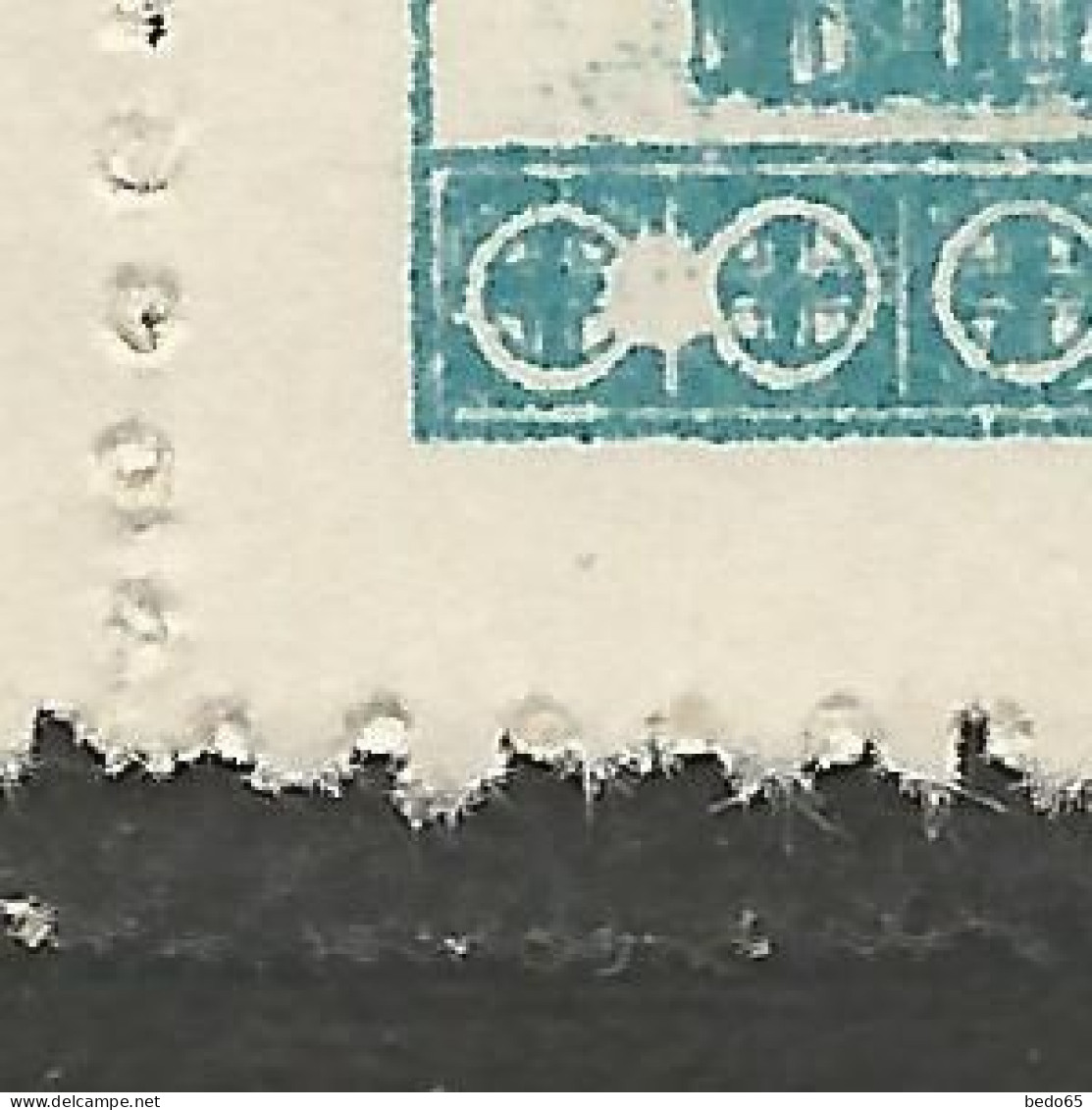 ALGERIE COLIS POSTAUX  N° 165a Variétée Anneau Lune Tenant à Normal NEUF** LUXE SANS CHARNIERE  / Hingeless  / MNH - Paquetes Postales
