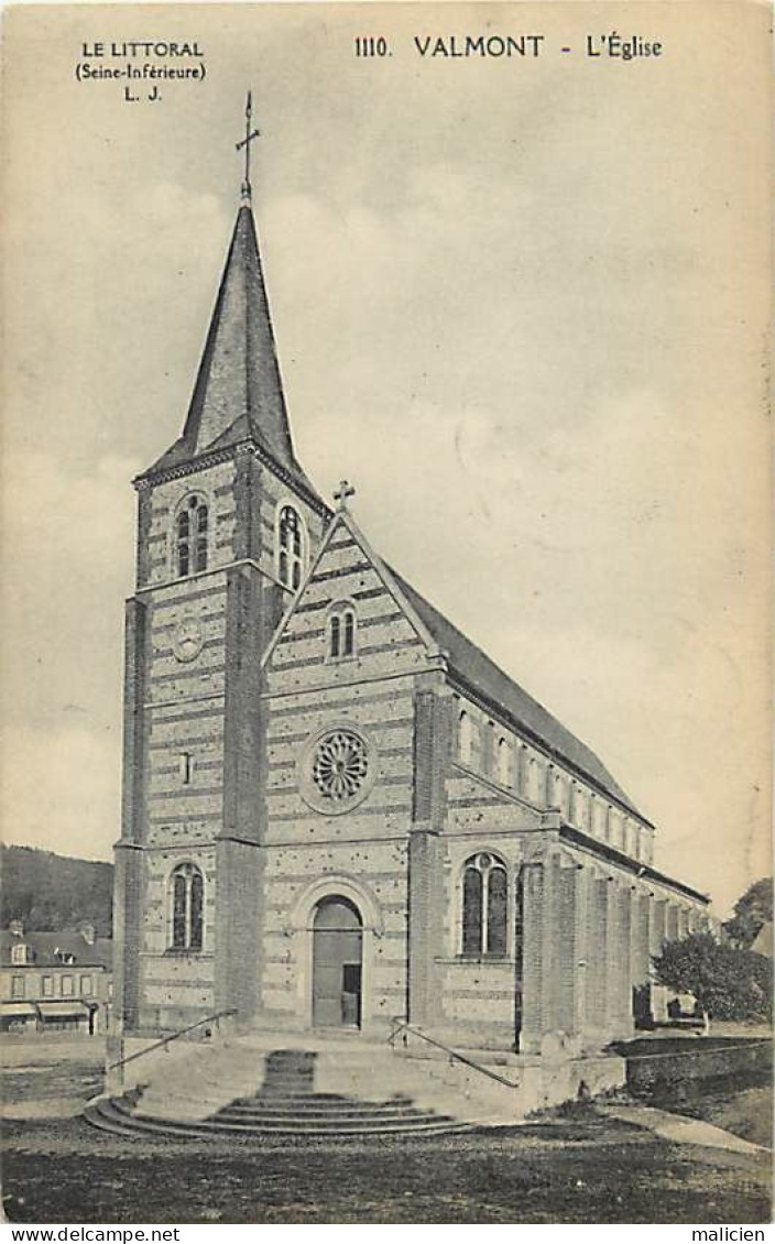 - Seine Maritime - Ref-C658- Valmont - L Eglise - - Valmont