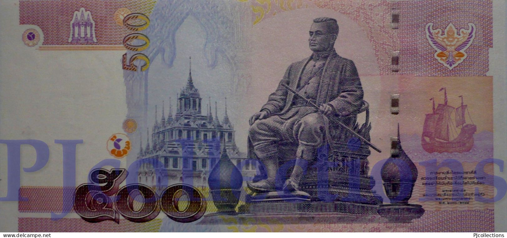 THAILAND 500 BAHT 2001 PICK 107 UNC - Thaïlande