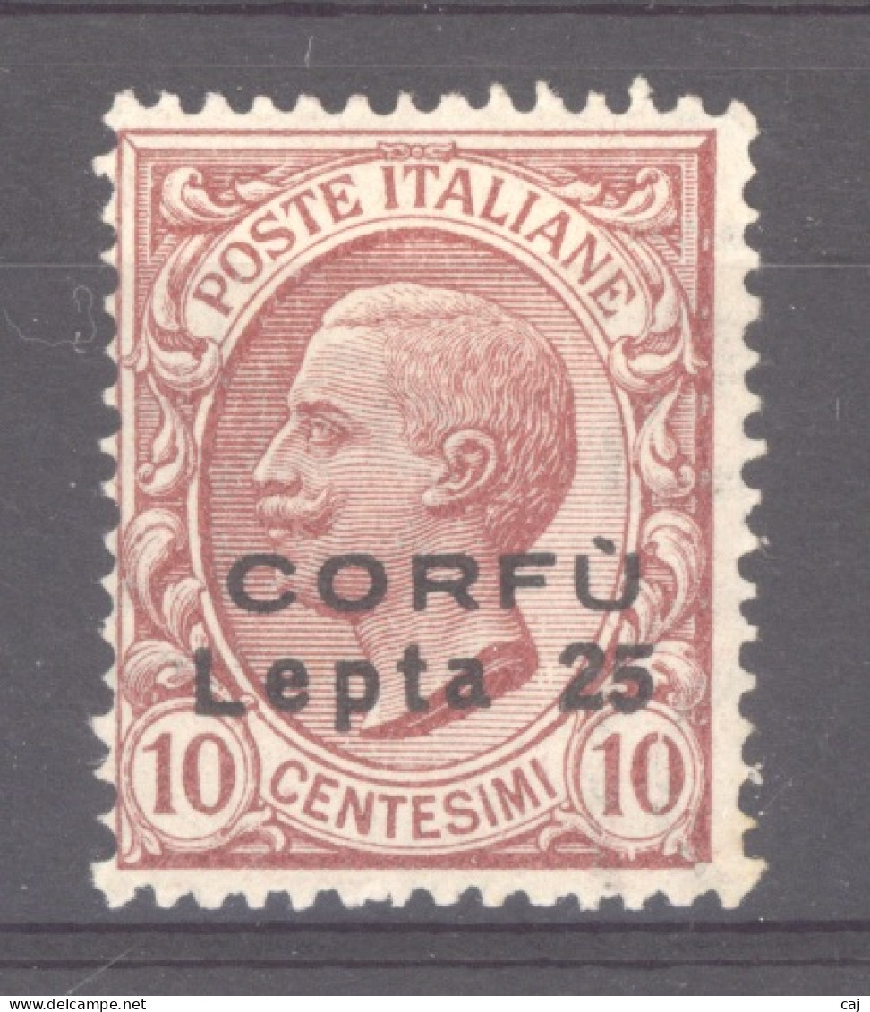 Italie  -  Corfou  :  Yv  9  * - Corfù