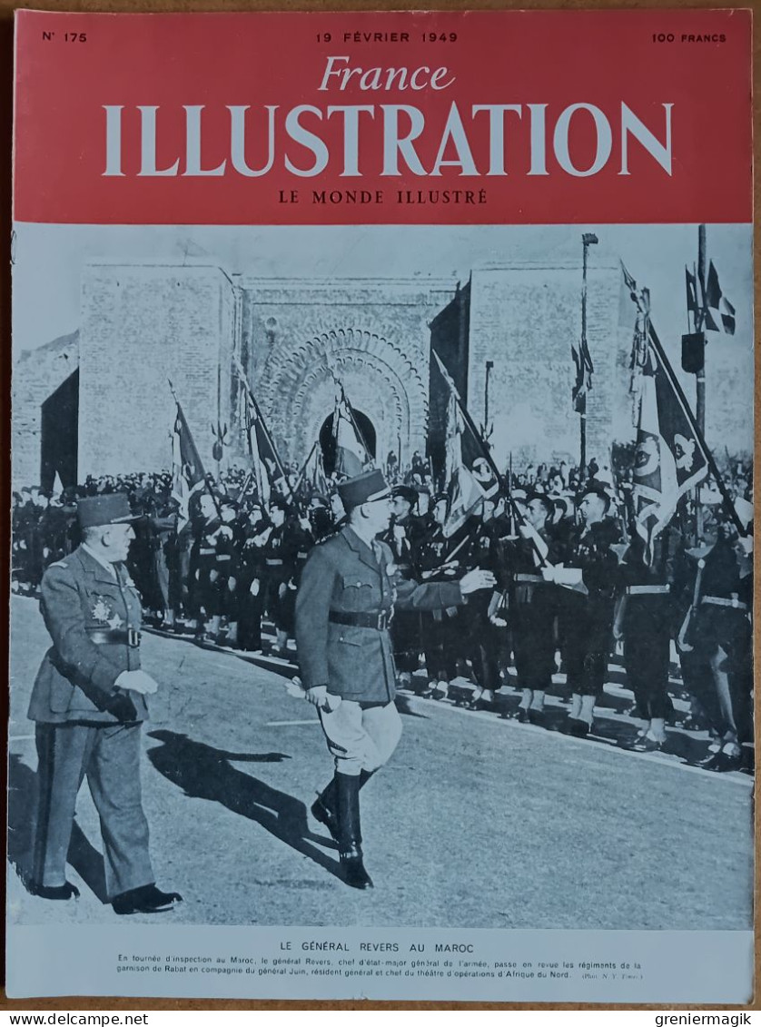 France Illustration N°175 19/02/1949 Balkans/Belgique/Japon/Espagne José Greco/Jongkind/Haute-Volta/Christian Bérard - Allgemeine Literatur